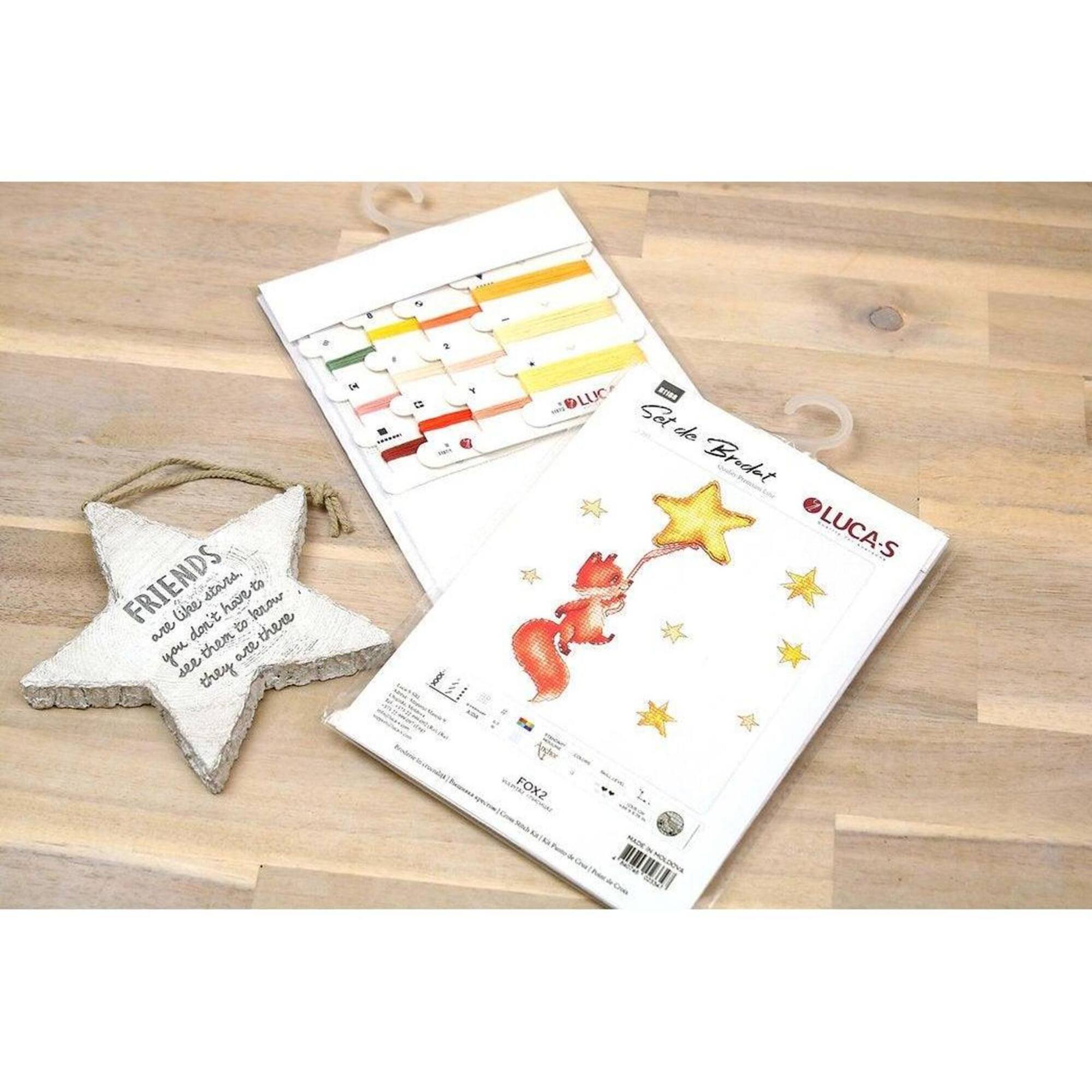 Luca-s Fox 2 Counted Cross Stitch Kit